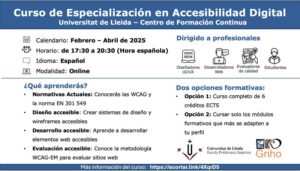 Programa de curso de especialista