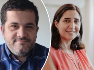 Jesús Gallardo y Raquel Hervás: editores de la revista Interacción